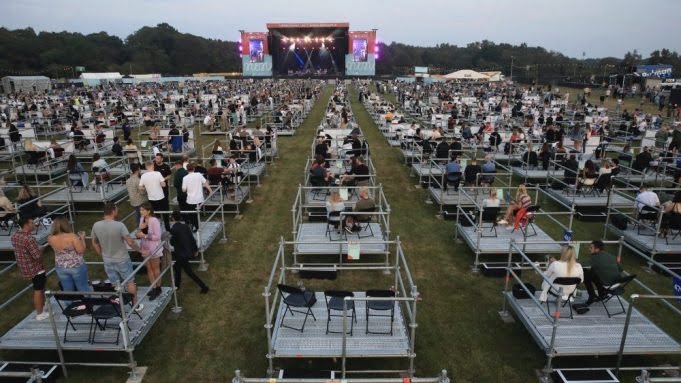 The UKs first socially distanced outdoor concert Rigs & Gigs The UKs first socially distanced outdoor concert Rigs & Gigs
